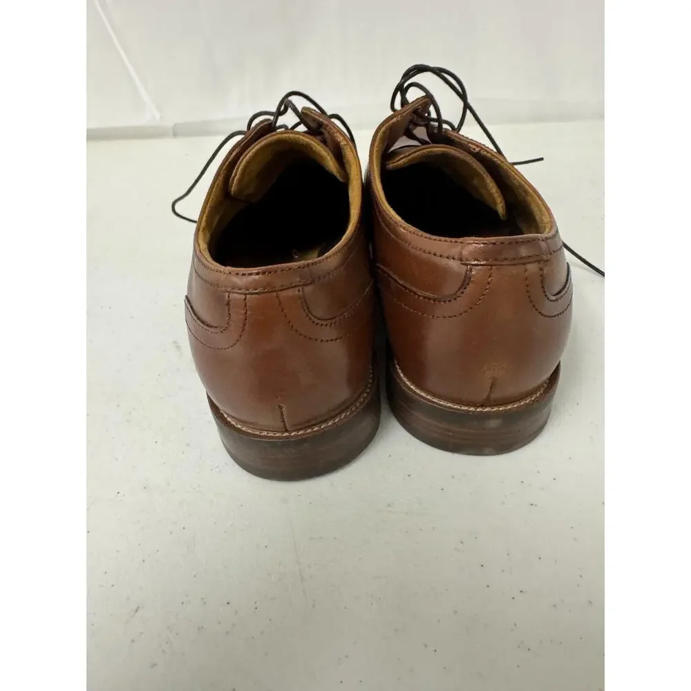 Florsheim Rucci Cap Toe Brown Leather Oxford Dress Shoe 13384NR-221 Men's Sz 10M